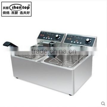 Shentop electric industrial fryer machine desktop chicken fryer use henny penny pressure fryer DZ16L