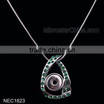 Fashion Accessories Jewellery Snap Button Necklace Interchangeable Snaps