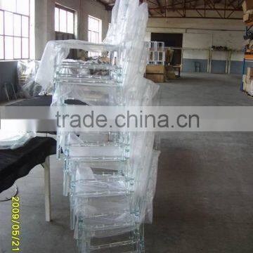 Wholesale China Stacking Clear Acrylic Chivari Chair/Wedding Tiffany Chair photo-4