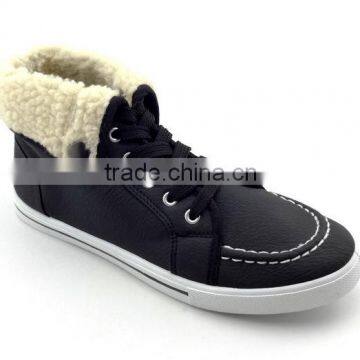 high ankle leather shoes for men