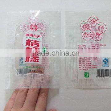 Color printed opp and cpp laminated food package bag for food packaging