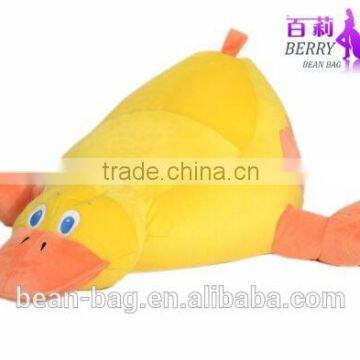 Indoor Colorful Duck shape kids Bean Bag