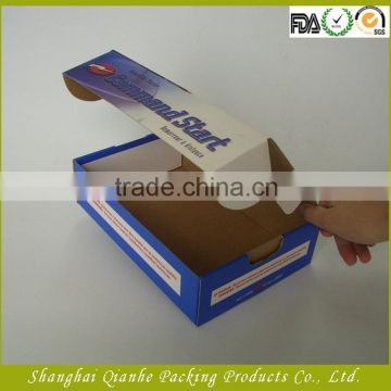 Custom packaging corrugated box for pan