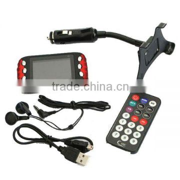 4G 4GB 2.4" TFT LCD FM Transmitter Car MP3 MP4 MP5 Player SD/MMC