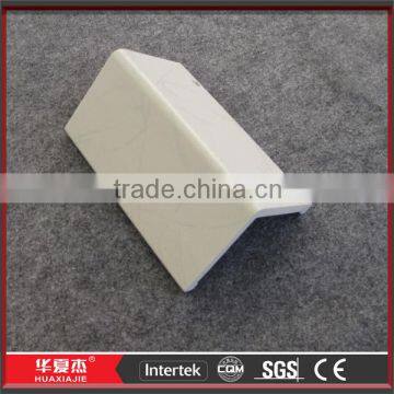 Extruded PVC wall corner guard white color