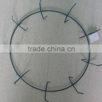 Wreath ring for Christmas decoration - clamp type