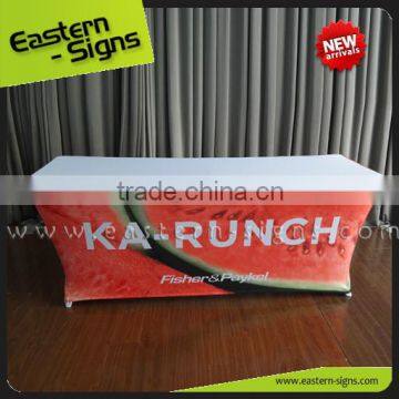 Wholesale 100% Polyester Customized Logo Printed Laminated Pvc Table Cloth