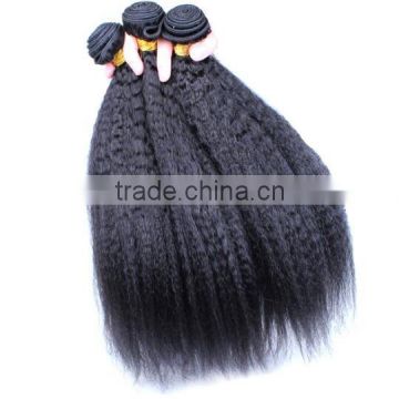 Wholesale High Quality Natural Color Yaki Synthetic Curly Hair