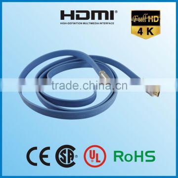 blue flat hdmi cable 6ft