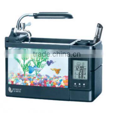 LED light,alarm clock , Mini table fish tank,catch tank