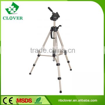 Max loading 4.0kg black or silver color professional tripod for camera