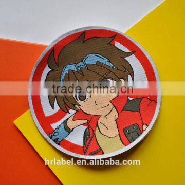 laser cut woven patch for boys