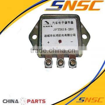 Liugong CLG855,CLG856,ZL15.JFT2418-28V,LIUGONG Construction Machinery Parts,electronic voltage regulator