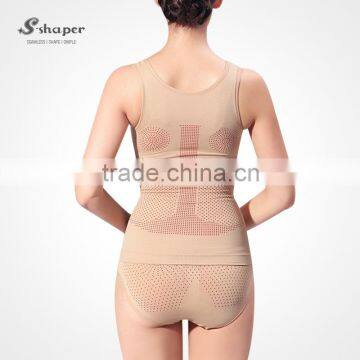 S-SHAPER Tourmaline Dot Shapewear Seamless Full Body Shaper Suit photo-4