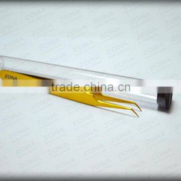 Volume Lash Tweezers In Crystal Tube Packaging / Get Volume Lash Tweezers Under Customer's Private Logo From ZONA photo-2