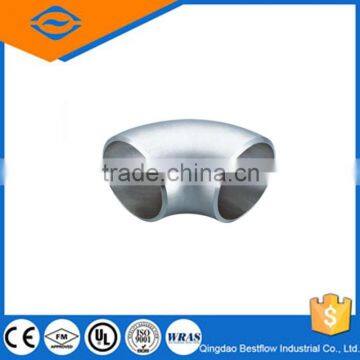 20% discounted 304 steel butt welded pipe fittings/butt welded stainless steel 45degree elbow