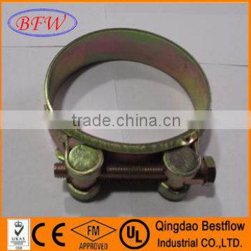 Robust clamp with solid nut