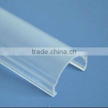 Customer's requirements extrusion U shape plastic pvc profiles