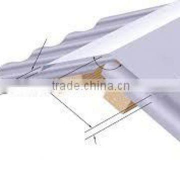 Polycarbonate Roofing Ridge