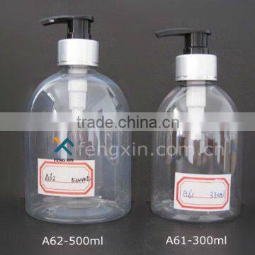 500ml hand sanitizer bottle with pump