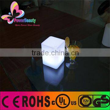 fashionable remote control waterproof colorful led cylinder table lamp