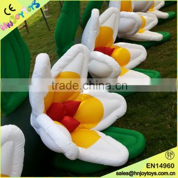 10m Decorative Inflatable Flower String for Wedding and Stage