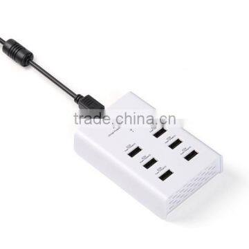 Interingent Charging IC 2015 quick charging wall usb charger with six usb ports