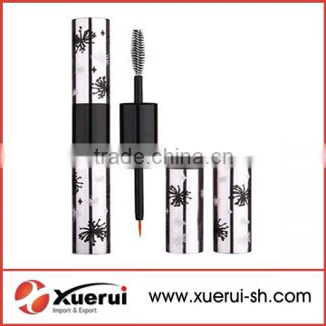 double head mascara tube, cosmetic mascara tube