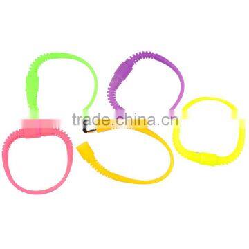 Novelty flexible bracelet Pen rubber material wristband pen with stylus head