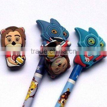 Customized OEM Animal Design Pencil Topper