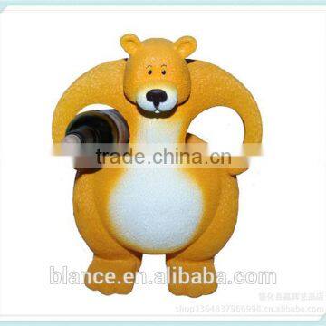 Resin Bear Design Bottle Display Stand Bar Style photo-3