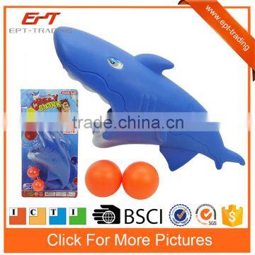 Crazy funny sport toy catch ball game shark toy for wholesale