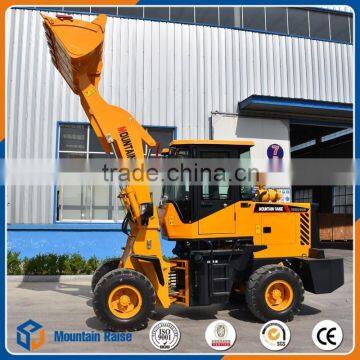 Hydraulic Front Mini Wheel Loader With Pilot Control and Quick Hitch