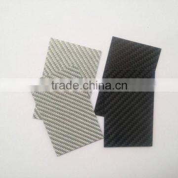 China gold supplier Black silver glass carbon fiber business cards cnc maching pay using paypal