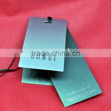 China Factory Custom Own Logo Fashion Jeans Garment Paper Hang Tags, Paper Ticket, Swing Tag photo-4