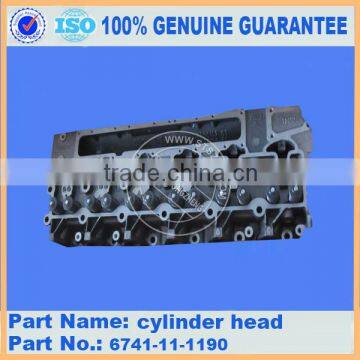 PC300-7 excavator engine cylinder head 6741-11-1190