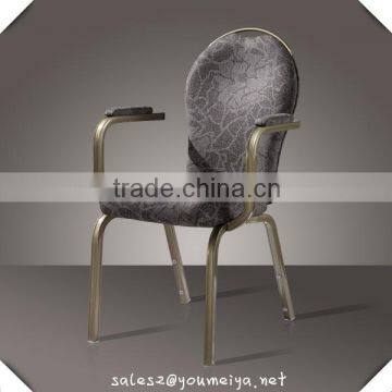 aliminum flex banquet chair with arm