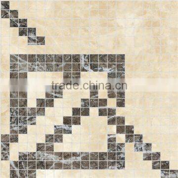 12mm Floor Tile Natural Marble Stone Mosaic Designs For Villa