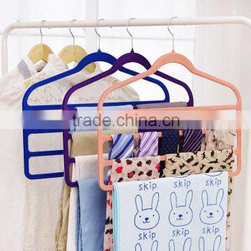 4-Bars Flocked Pants Hanger photo-4