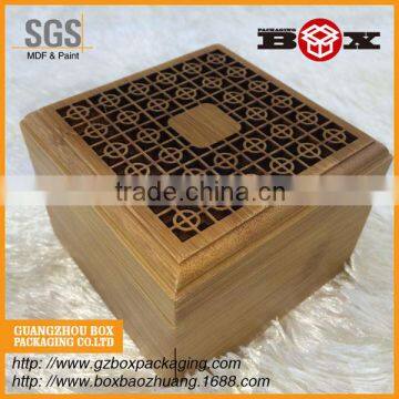 High Quality Wooden Box Hot sale packing box Bamboo gift box with drawer and lid