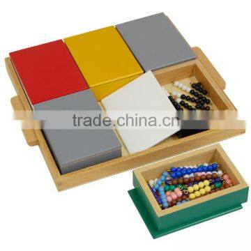 Montessori Educational Math Toys for Children Elementrary Negative Snake Game