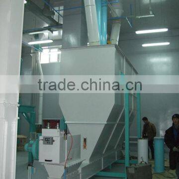 Low consumption animal feed production line