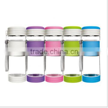 Portable Sport Teapot Plastic Travel Tea Cup Water Bottle / plastic water bottle