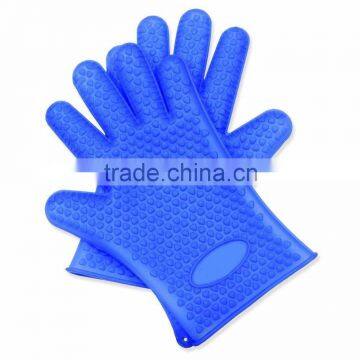 Silicone Gloves Kitchen Oven Heat Resistant Gloves for Barbecue