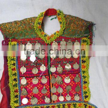 DISCOUNT PRIZE BEAUTIFUL BANJARA UNIQUE DESIGNER STYLISH INDIAN HAND EMBROIDED VINTAGE BANJARA COIN FABRIC PIECES