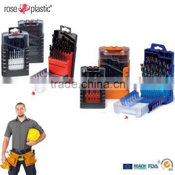 Visible Plastic Set Drill Boxes for DIN Standard Gripbox 4B 25pcs photo-4