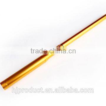 High Grade Elegant shape golden snooker cue aluminium extension