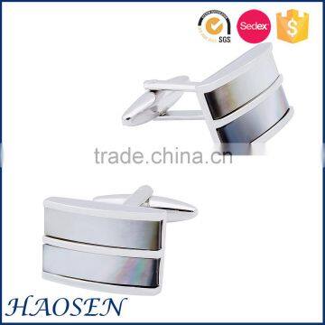 Stock MOP Fast Delivery Personalised Silver Cufflinks