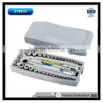40pcs Home Repair Hand Tool Socket Wrench Set