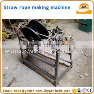 Paddy rice wheat straw stalk rope making machine,Rope weaving machine